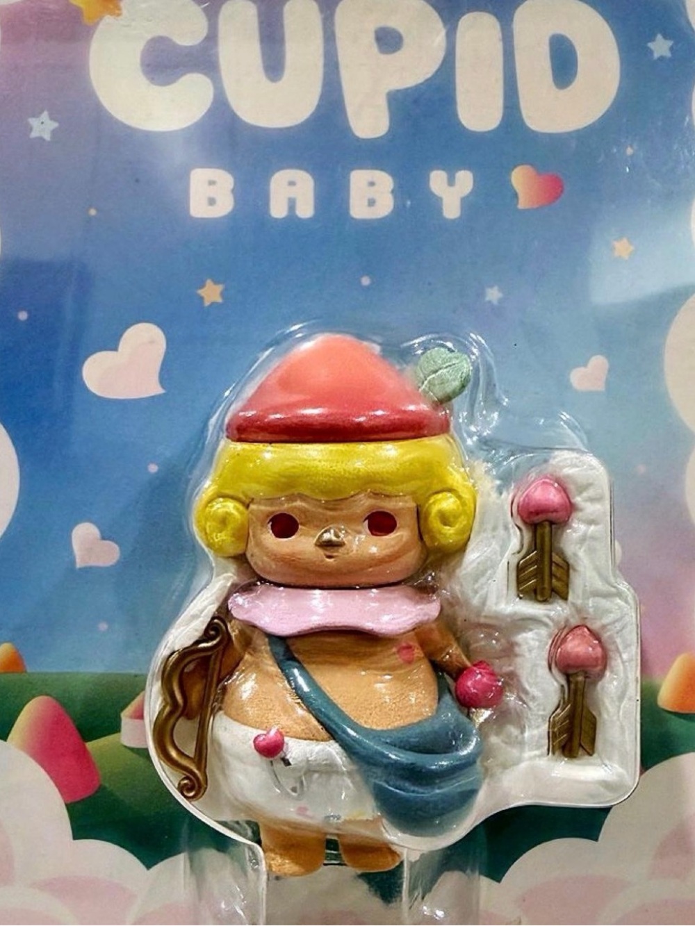 Cupid Baby Cute Figure Toy – Pink, Yellow & Blue